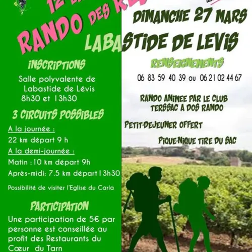 Une rando sympa et en plus pour une bonne cause...